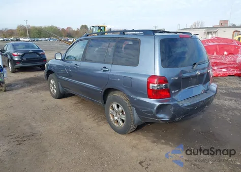 2004 Toyota Highlander from USA, damaged, VIN JTEEP21A540042914